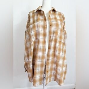Boohoo Oversized Flannel